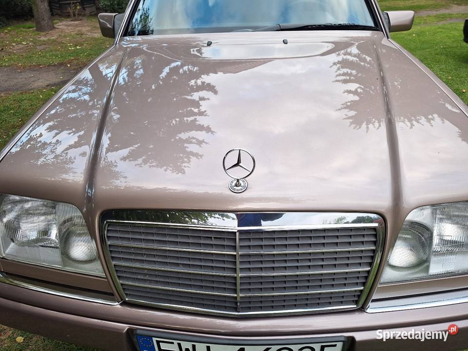 Mercedes w124 stan nowy kierownica po prawej stronie Wieluń sprzedam