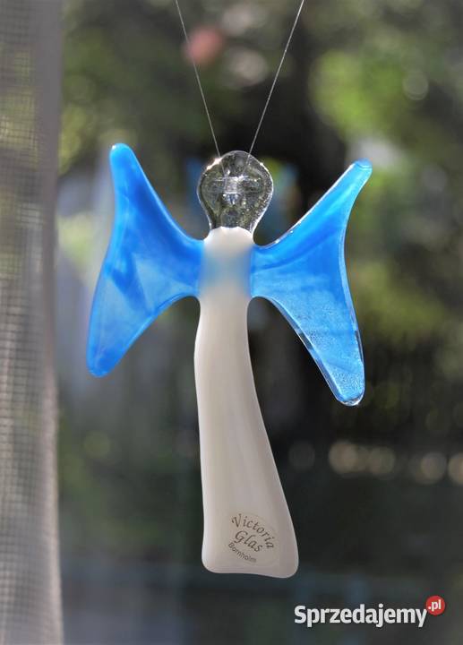 Anioł aniołek witraż Bornholm Dania szkło Dekoracje i ozdoby Lublin
