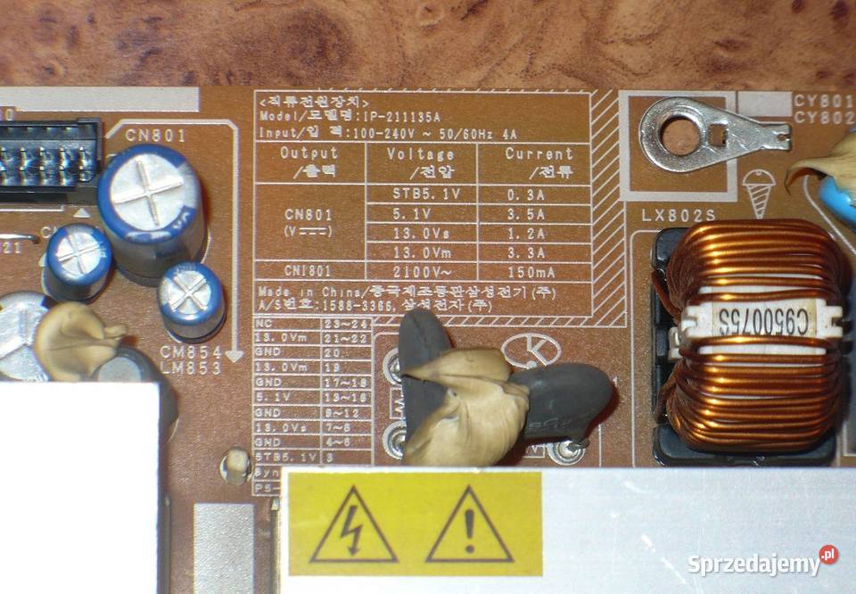 Zasilacz IP211135A TV Samsung LE40A536T1F Lublin