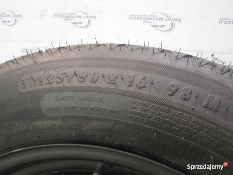 MERCEDES W169 koło dojazdowe 1259016 98M 5x112 Koła dojazdowe sprzedam