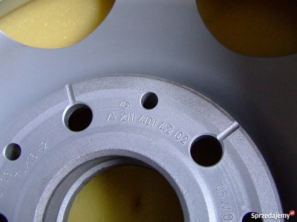 Felgi Aluminiowe Mercedes 16 5x112 Et33 Koła i felgi