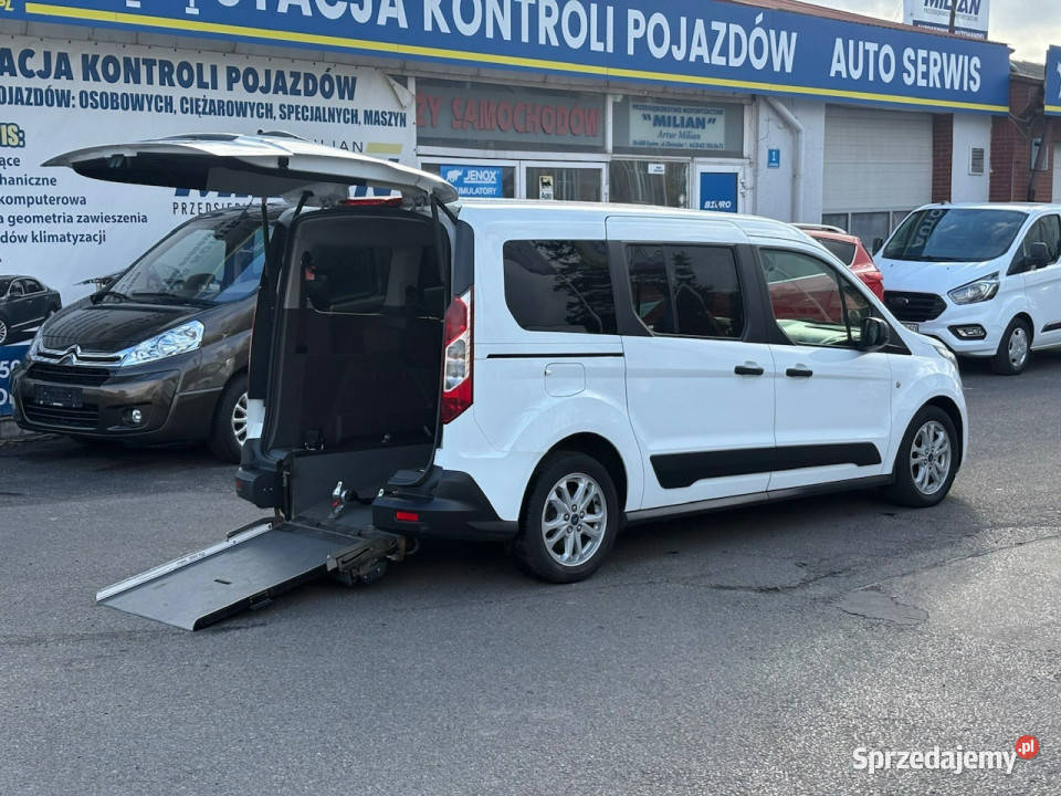 Ford Tourneo Connect Connect niepełnosprawnych biały dolnośląskie