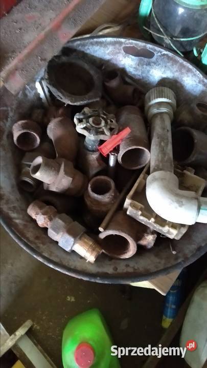 rozmaite kształtki złączki mufki hydrauliczne