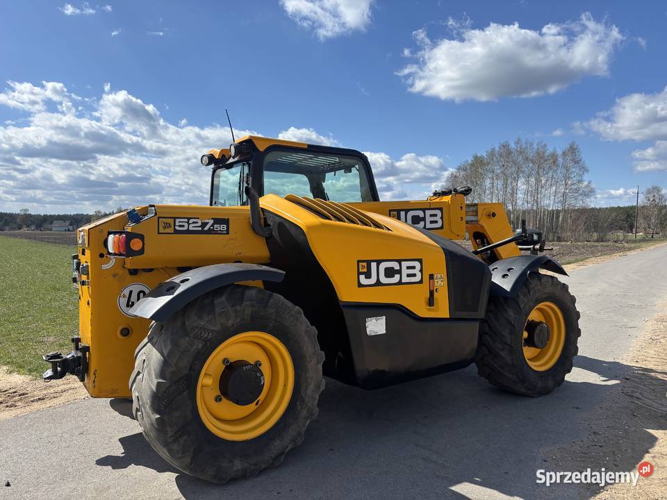 Ładowarka teleskopowa JCB 527 nieuszkodzony Laski