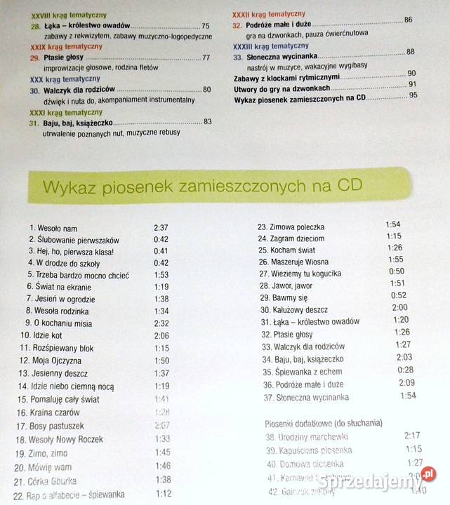 Muzyka kl 1 Ćwiczenia Monika Gromek grażyna Chełm