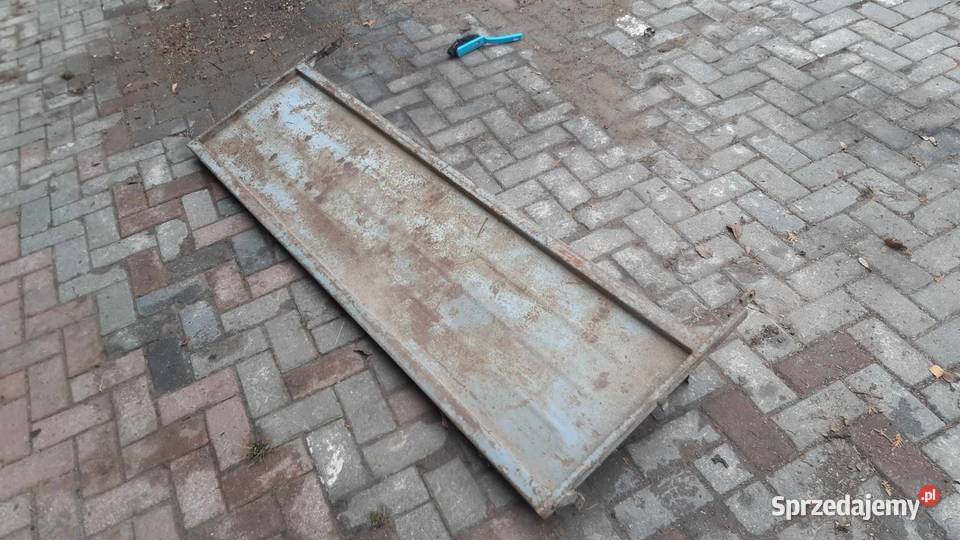 Burta tylna rozrzutnika Agromet Nałęczów