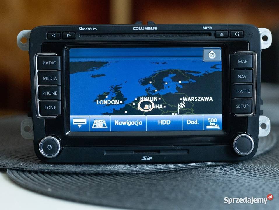 Radio Nawigacja RNS 510 Skoda Columbus Nawigacje fabryczne Rzeszów sprzedam