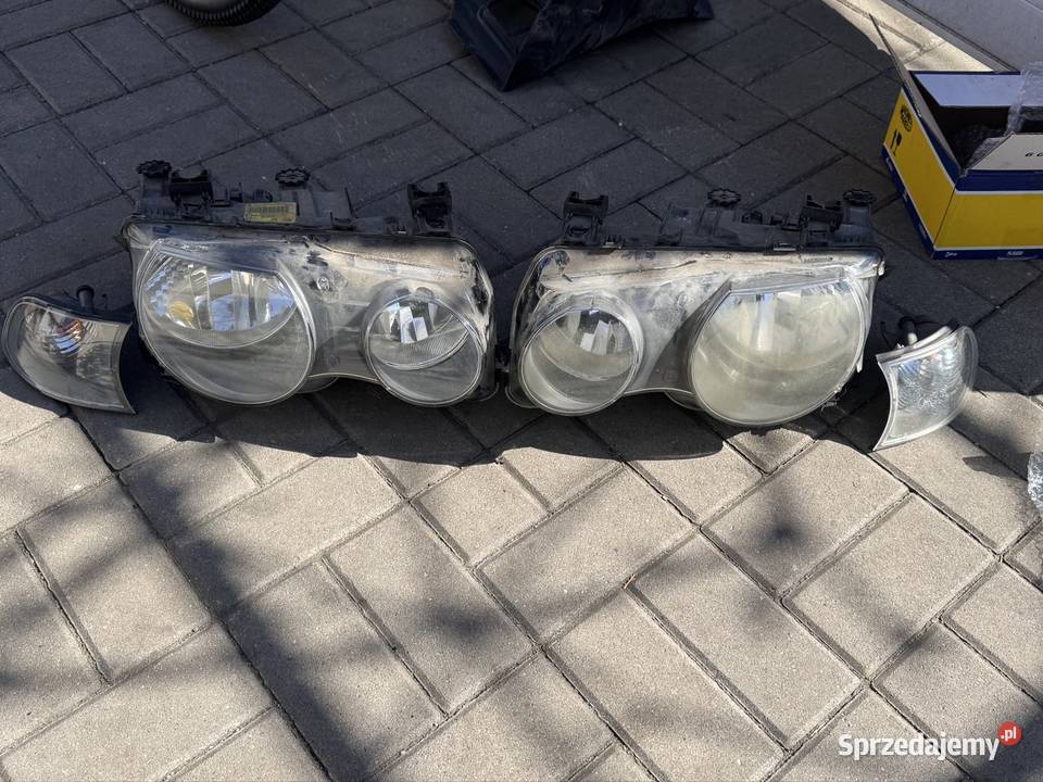 Lampy przód BMW e46 compact Białystok sprzedam