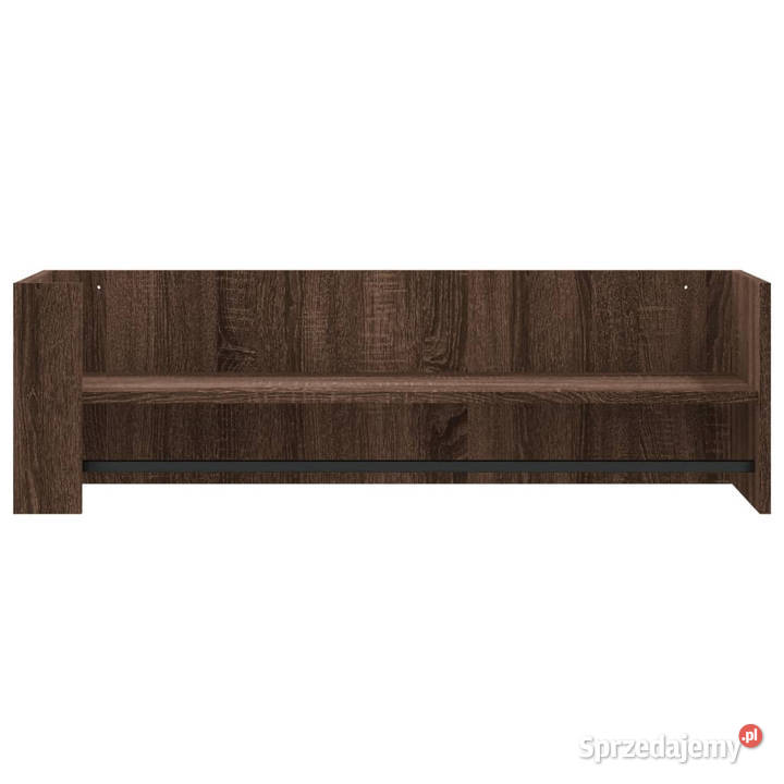 Półka ścienna brązowy dąb 100x35x305 WM848464 Warszawa sprzedam