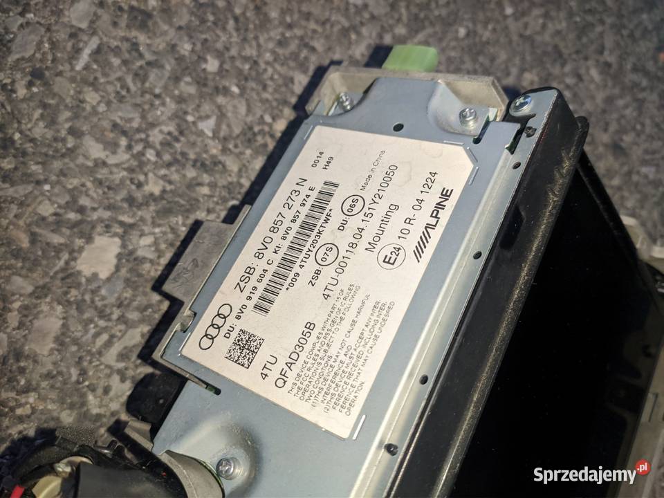 Wyświetlacz ekran LCD nawigacja radio Audi A3 8V Jaworzno