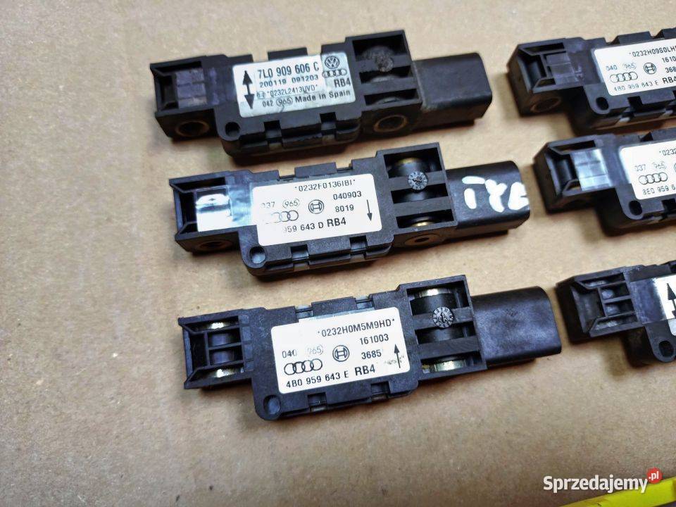 SENSOR AIRBAG PODUSZEK VW PHAETON KPL 3D0909601E Skarżysko-Kamienna