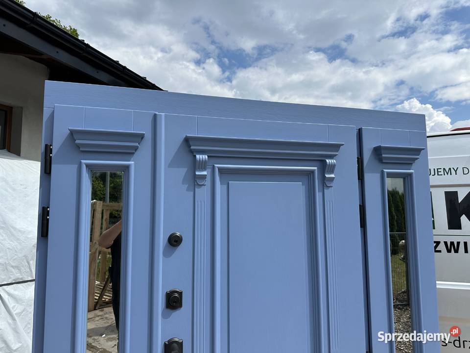 Drzwi zewnętrzne drewniane AMERYKAŃSKIE Z Drzwi zewnętrzne Łódź