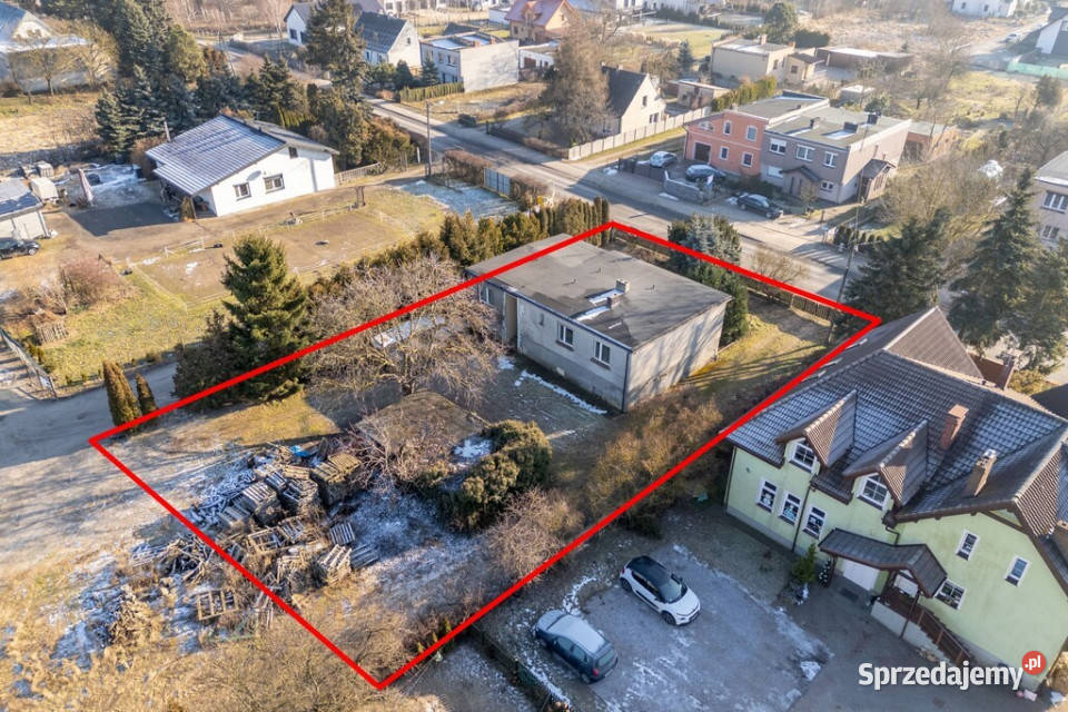 Rokietnica dom na działce z potencjałem MPZP Sprzedaż wielkopolskie