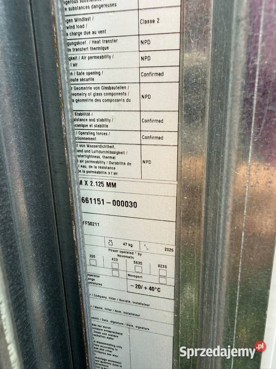 Brama garazowa 230x210 nowa Zamarte