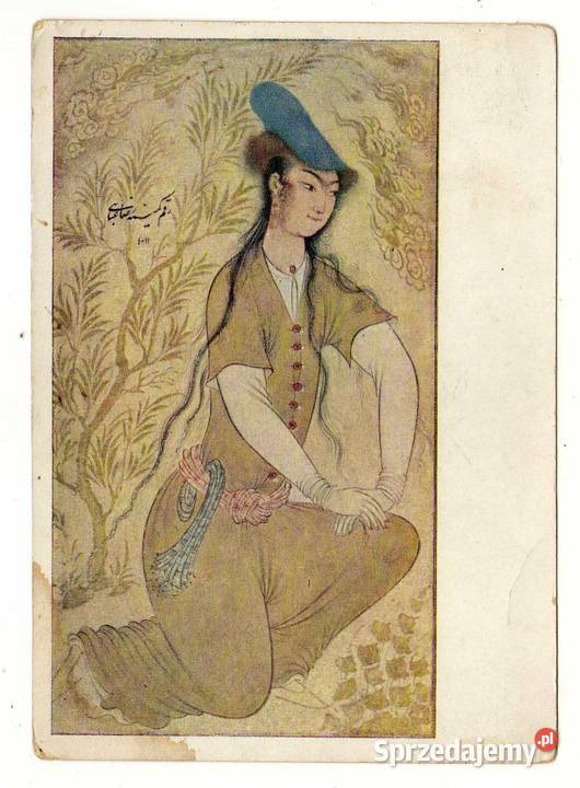 MINIATURY IRANU 7 REZA ABBASI DZIEWCZYNA świętokrzyskie Krynki