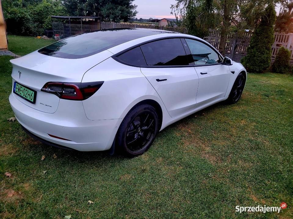 Tesla 3 Long Range 4x4 Salon Polska Boost łódzkie Żdżary