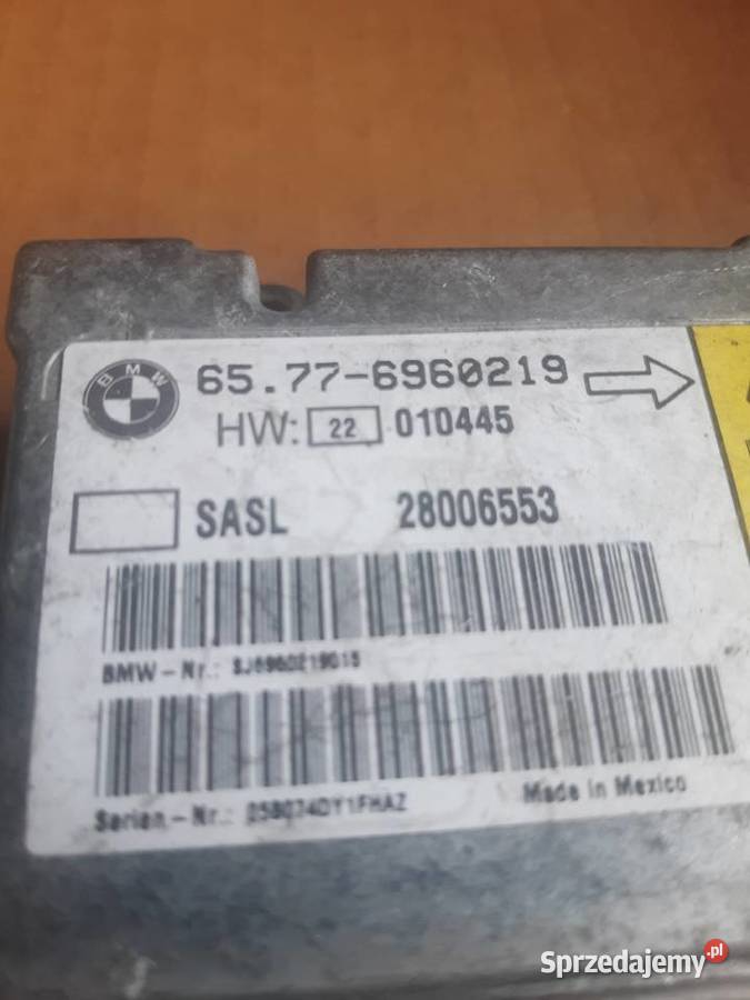 satelita poduszek powietrznych lewego słupka A Wrocław