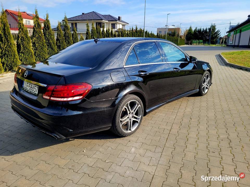 Mercedes E350CDi AMG Pakiet lubelskie Lublin sprzedam