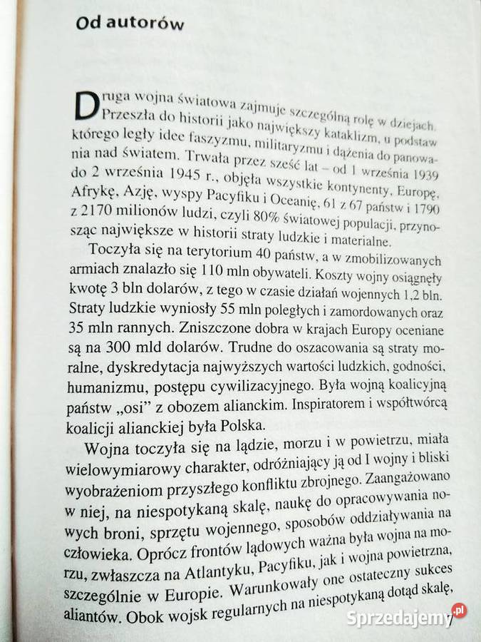 Druga wojna światowa książka antykwariat szkolny mazowieckie Warszawa