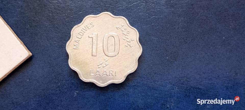 Stare monety 10 lari 1984 Malediwy Lesko sprzedam