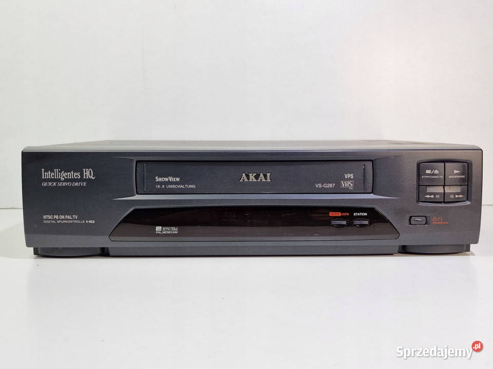 Video magnetowid AKAI Video VS G 267 VSG267 VHS Międzychód