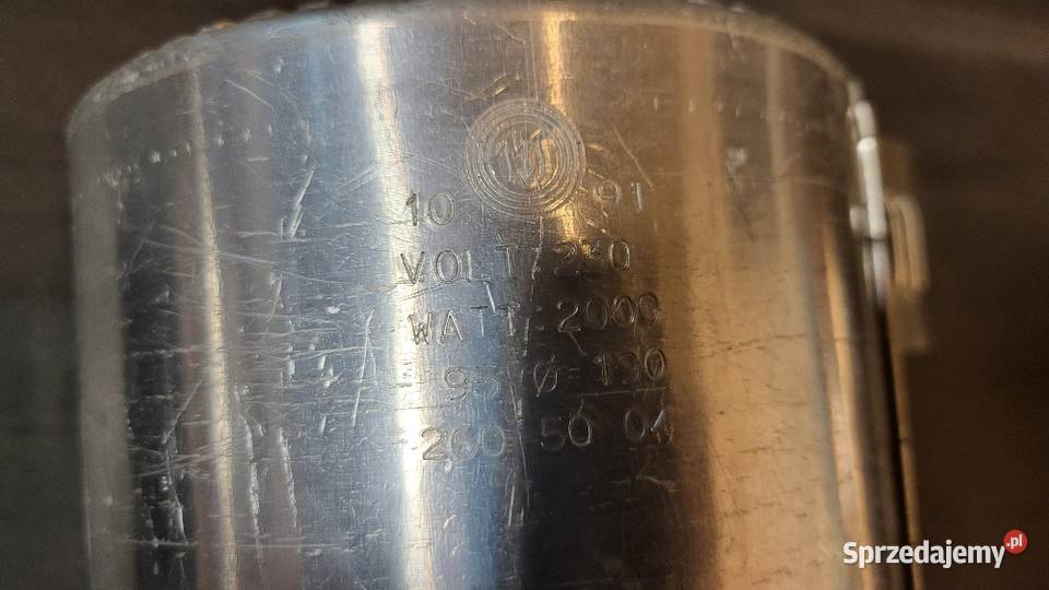 Grzałka opaskowa na cylinder wtryskarki fi 95 mm Białogard