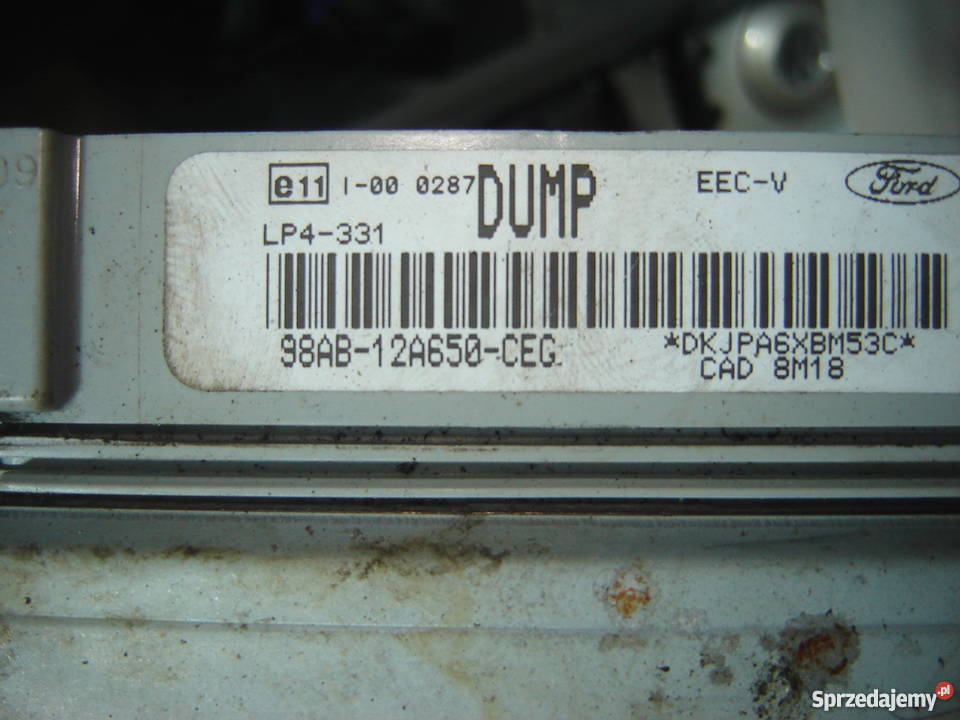 Ford Focus mk1 14 komputer sterownik zestaw Strzelce Krajeńskie