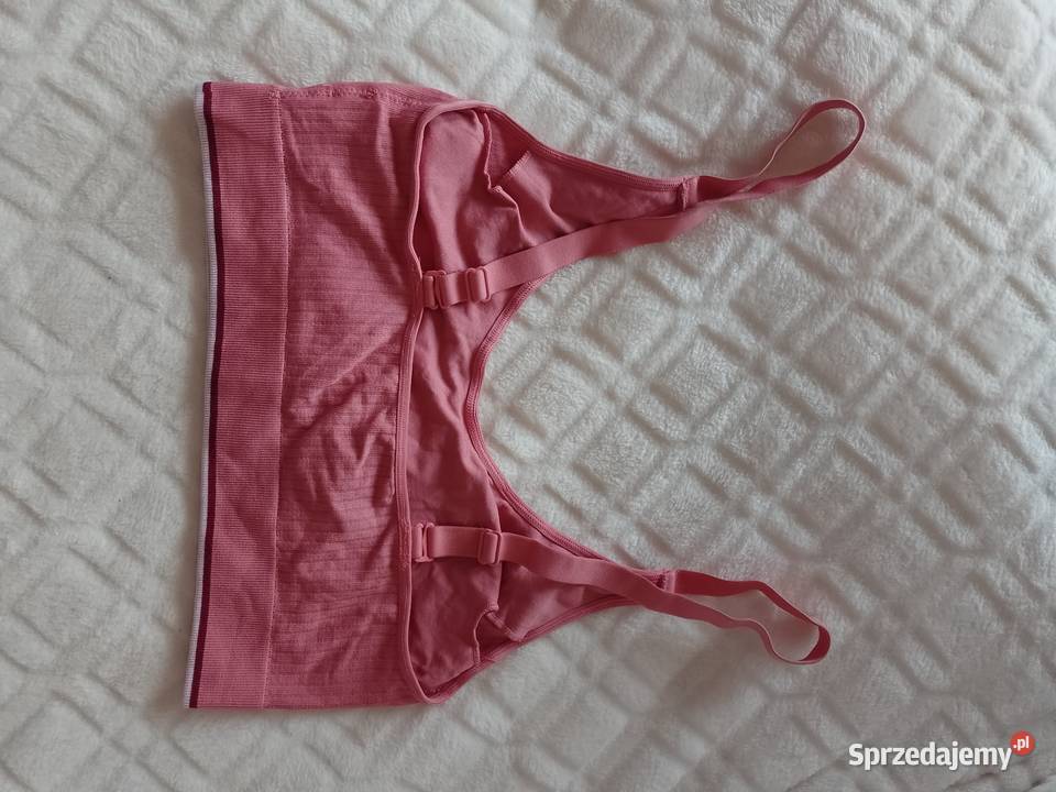 40L Calvin Klein Różowy top fitness biustonosz