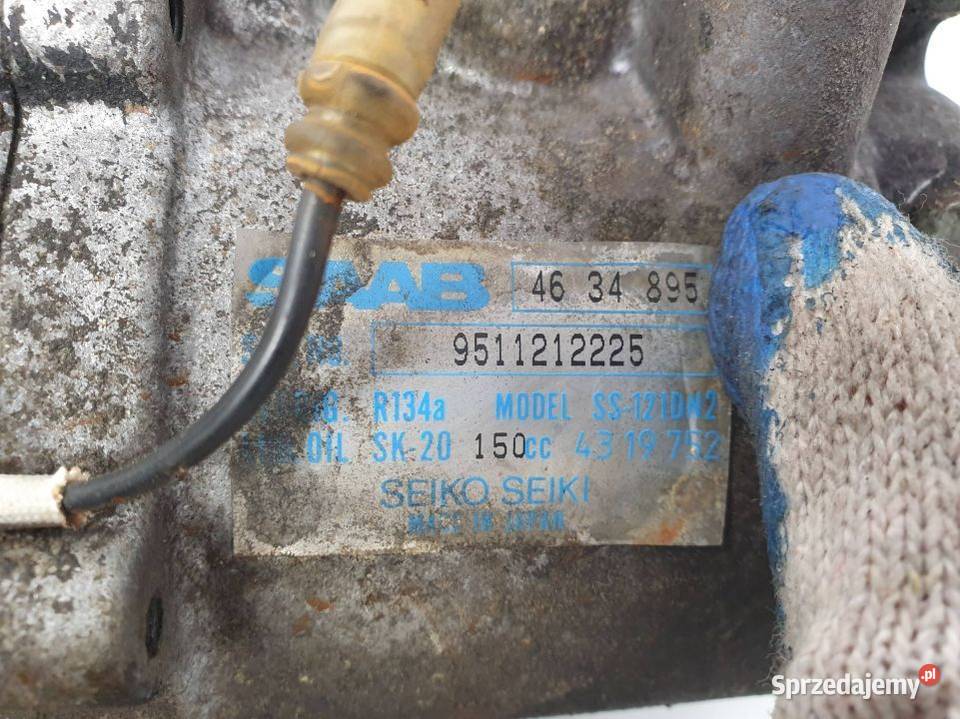 SPRĘŻARKA KLIMATYZACJI SAAB 900 4634895 osobowe Lipno