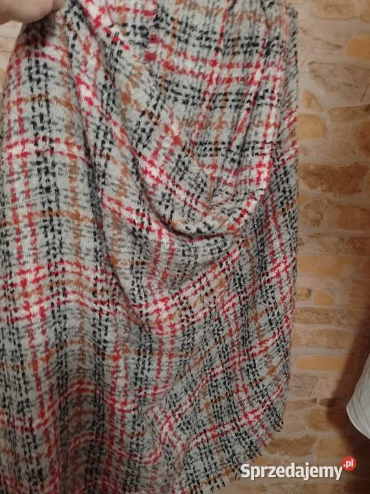 ZARAMega duży szal oversize z Madrytu chusta Kraków sprzedam