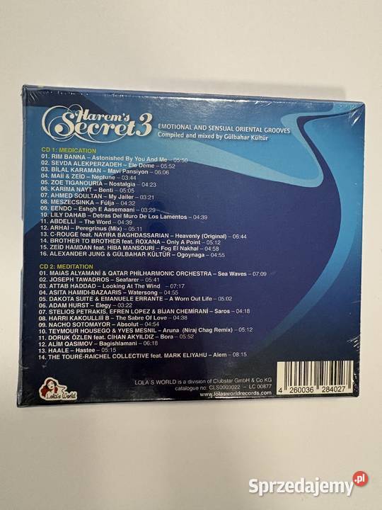 Harems Secret 3 CD Oriental Lounge Chillout 2 płyty mazowieckie