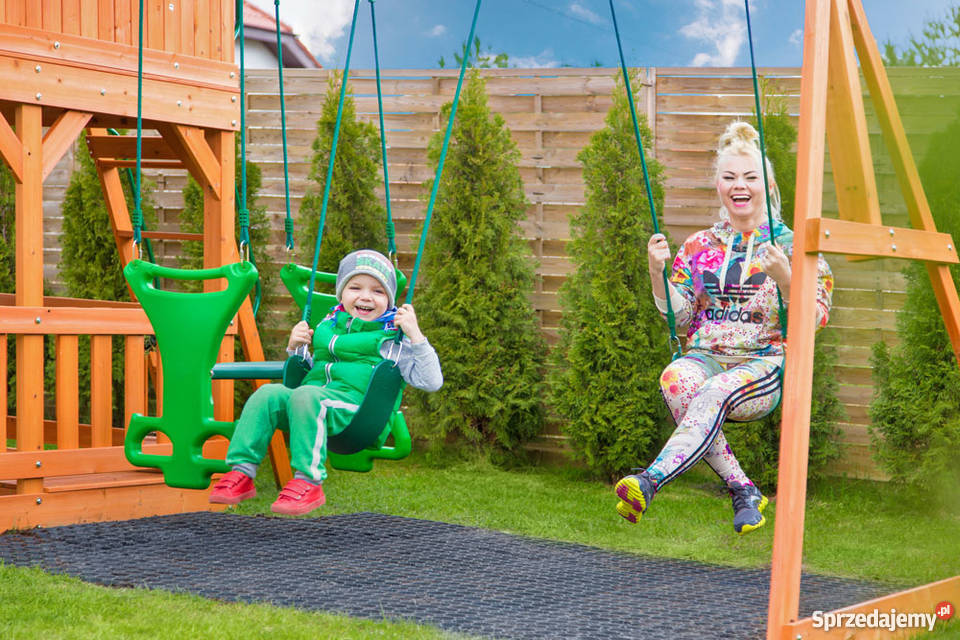 PLAC ZABAW DREWNO CEDROWE WOODLIT Toruń