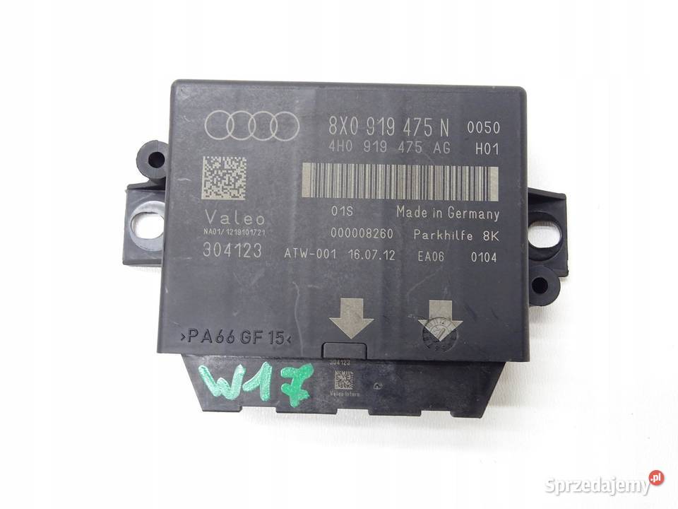 MODUŁ STEROWNIK PARKOWANIA PDC 8X0919475N AUDI małopolskie