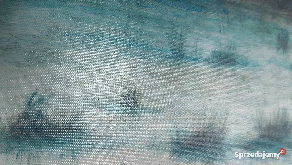 Chata wsią obraz ręcznie malowany 3040 Promocja