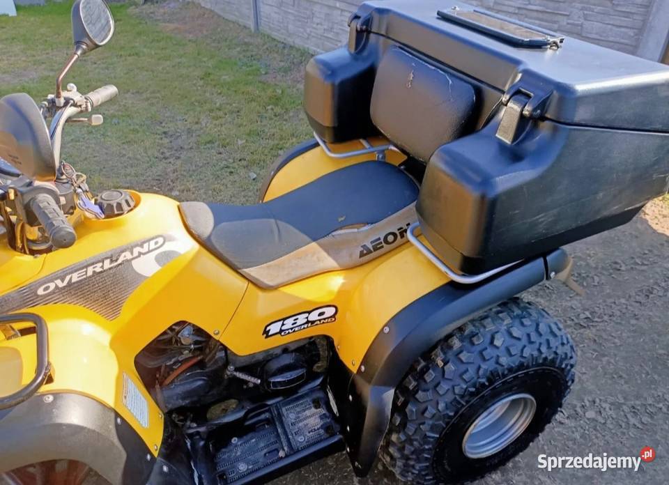 Sprzedam quada aeon overland 180pług Rok produkcji 2004 Motocykle, skutery, quady