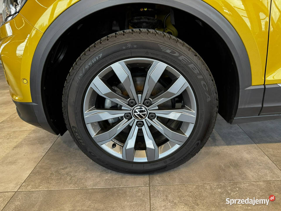 Volkswagen TRoc Premium 15TSI 150 DSG 2021 r podgrzewane fotele Myślenice