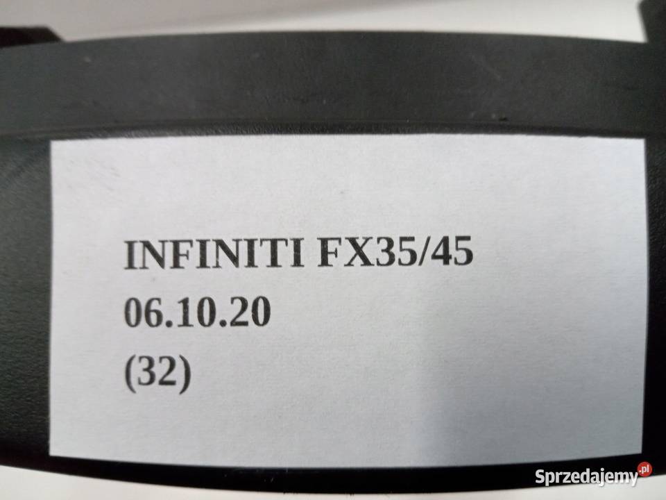 OSŁONA POD KIEROWNICĘ INFINITI FX35 FX45 Nowy Tomyśl