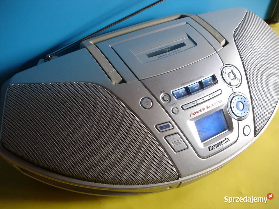 Radiomagnetofon z CD PANASONIC RXES25