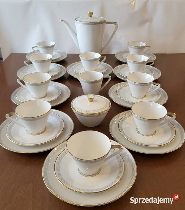 Tettau Bawaria elegancki serwis do małej czarnej Szczecin