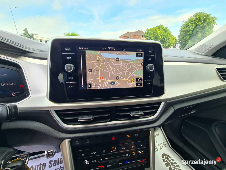 Volkswagen TRoc 14 Navi 2xPDC Park Assist przyciemniane szyby Wągrowiec