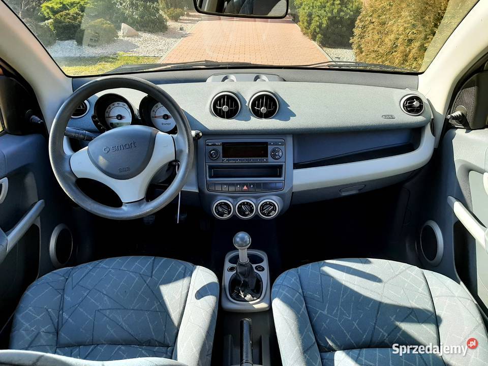 Śliczny Smart ForFour 13 Benzyna KLIMA2007 r Forfour łódzkie Zduńska Wola