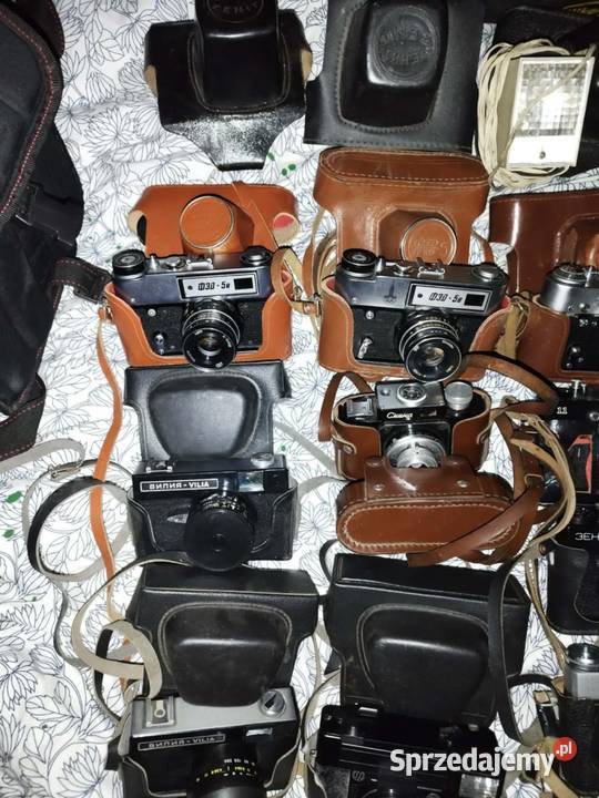 Zenit aparaty komplet mega sprawne Elektronika mazowieckie Warszawa