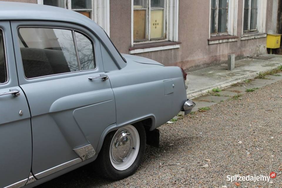 Wołga 21 Gaz 21 60 lat i jeździ ZSSR Sprawna szary GAZ-21 Kraków