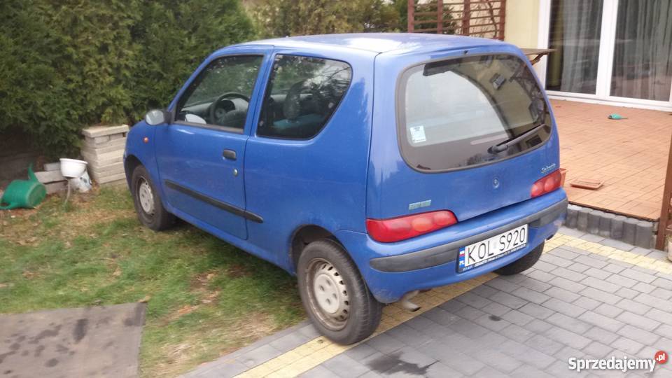 Fiat Seicento 2001 R niebieski Bukowno