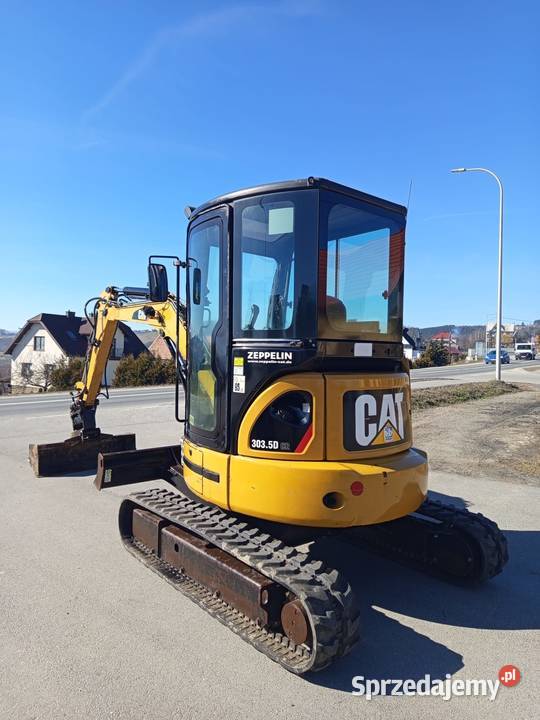 Minikoparka gąsienicowa Cat 3035D Chełmiec