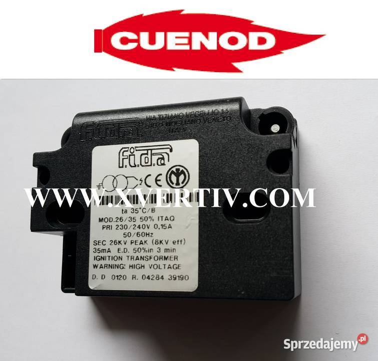 Cuenod C70100G Elektroda Kontrolna Płomienia
