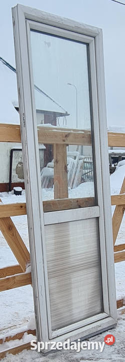 OKNA KacprzaK Okno Balkonowe 77X227 Używane PCV Budowa