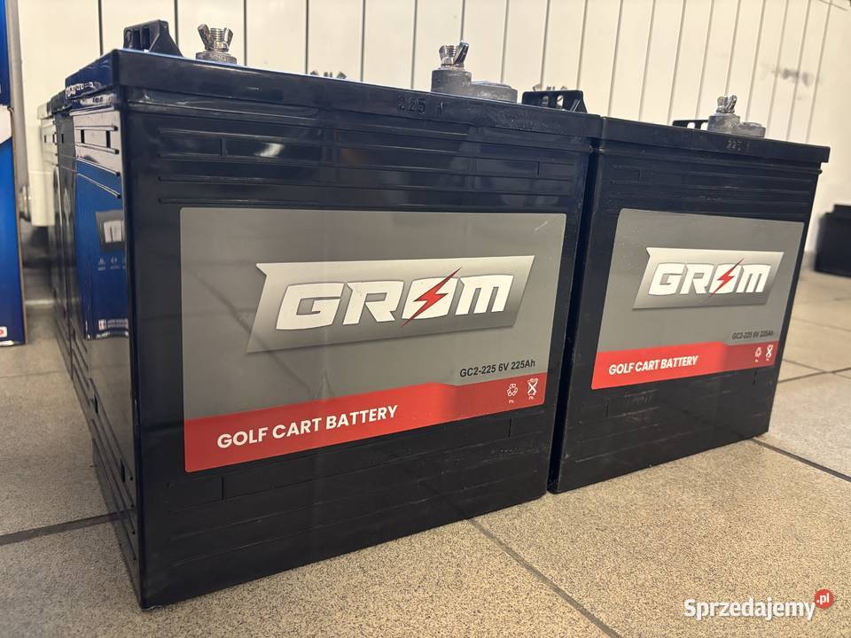 Akumulator 225ah 6v Grom trakcyjny Zduńska Wola