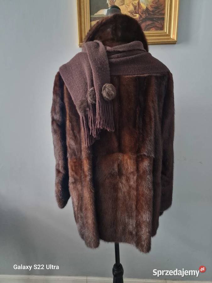 Futro naturalne z norek Skierniewice sprzedam