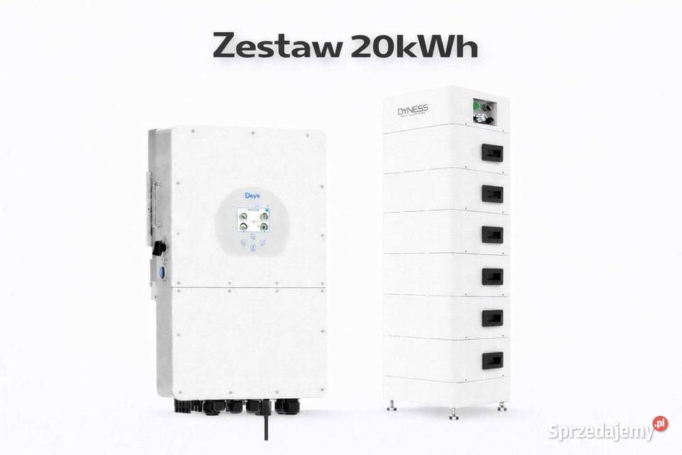 Zestaw Magazyn Inwerter HV 20 kW 21 kWh małopolskie